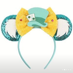Disney Alice in Wonderland Mad Hatter Ears